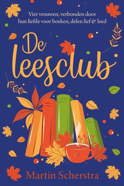 De leesclub – omslag van het luisterboek van Martin Scherstra