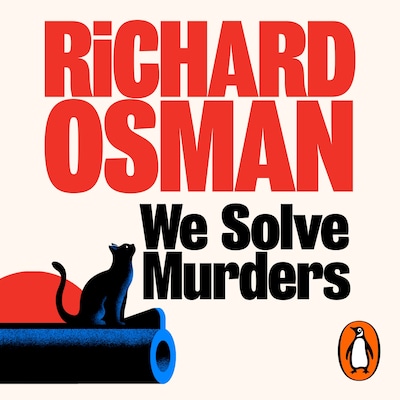 We Solve Murders – omslag til lydbogen af Richard Osman