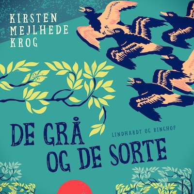 De grå og de sorte – omslag til lydbogen af Kirsten Mejlhede Krog