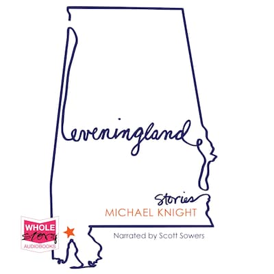 Eveningland – omslag til lydbogen af Michael Knight