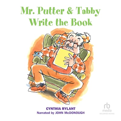 Mr. Putter & Tabby Write the Book – omslag til lydbogen af Cynthia Rylant