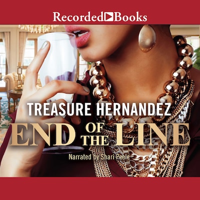 The End of the Line – omslag til lydbogen af Treasure Hernandez