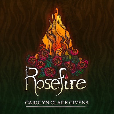 Rosefire – omslag van het luisterboek van Carolyn Clare Givens