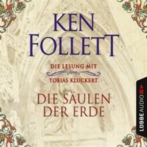Die Säulen der Erde – okładka audiobooka, autor Ken Follett