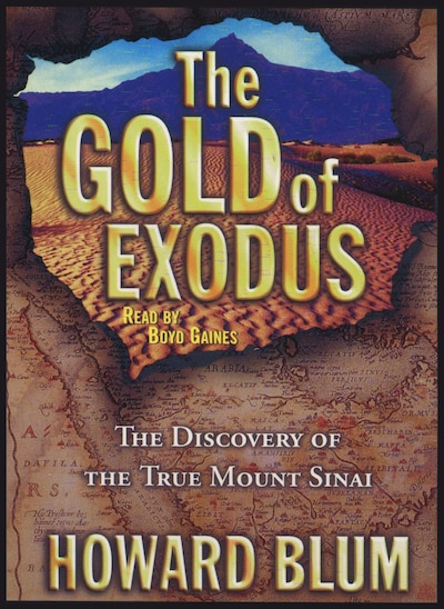 The Gold of Exodus – omslag til lydbogen af Howard Blum