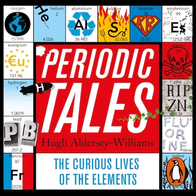Periodic Tales – omslag til lydbogen af Hugh Aldersey-Williams