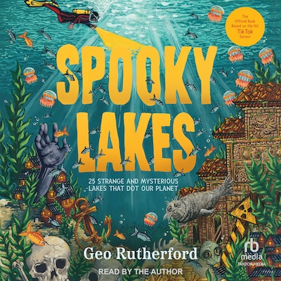 Spooky Lakes – omslag til lydbogen af Geo Rutherford