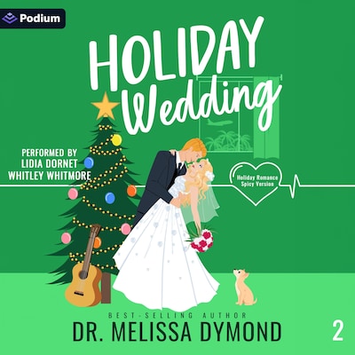 Holiday Wedding – omslag til lydbogen af Melissa Dymond