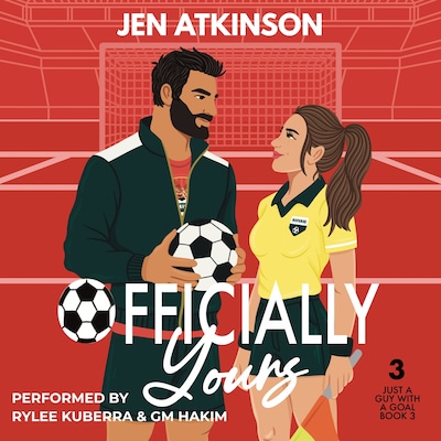 Officially Yours – omslag til lydbogen af Jen Atkinson