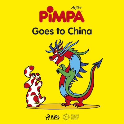 Pimpa Goes to China – omslag til lydbogen af Altan