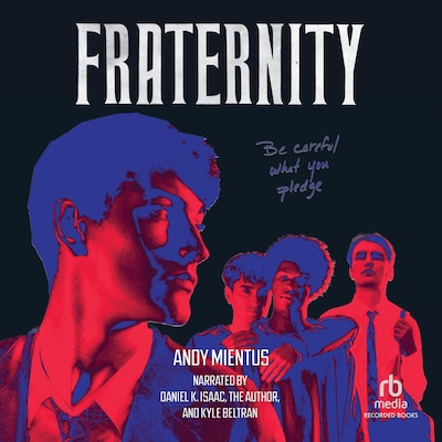 Fraternity – omslag til lydbogen af Andy Mientus