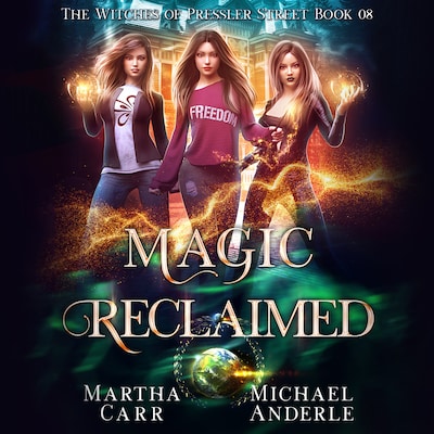 Magic Reclaimed – omslag til lydbogen af Michael Anderle, Martha Carr