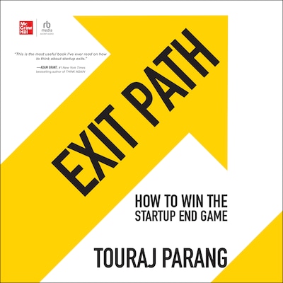 Exit Path – omslag til lydbogen af Touraj Parang