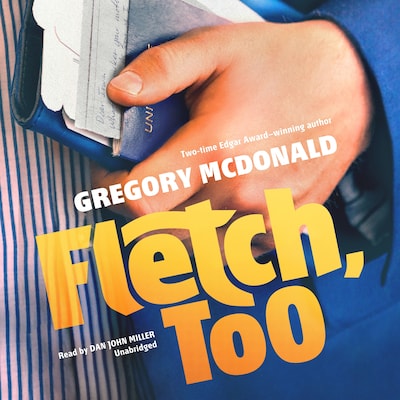 Fletch, Too – omslag til lydbogen af Gregory Mcdonald