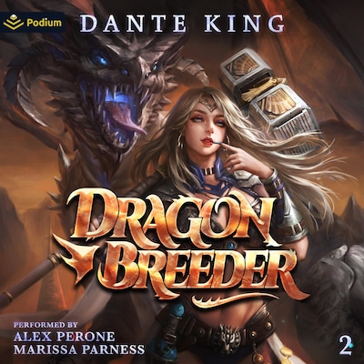 Dragon Breeder 2 – omslag til lydbogen af Dante King