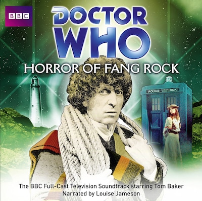 Doctor Who: Horror Of Fang Rock – omslag til lydbogen af Terrance Dicks