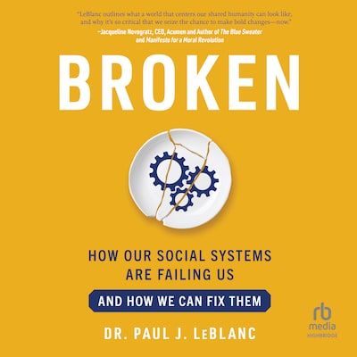 Broken – omslag til lydbogen af Paul LeBlanc