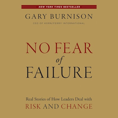 No Fear of Failure – omslag til lydbogen af Gary Burnison