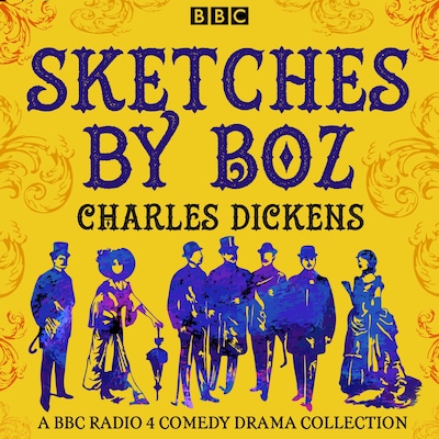 Sketches by Boz – omslag til lydbogen af Charles Dickens, Stephen Wyatt