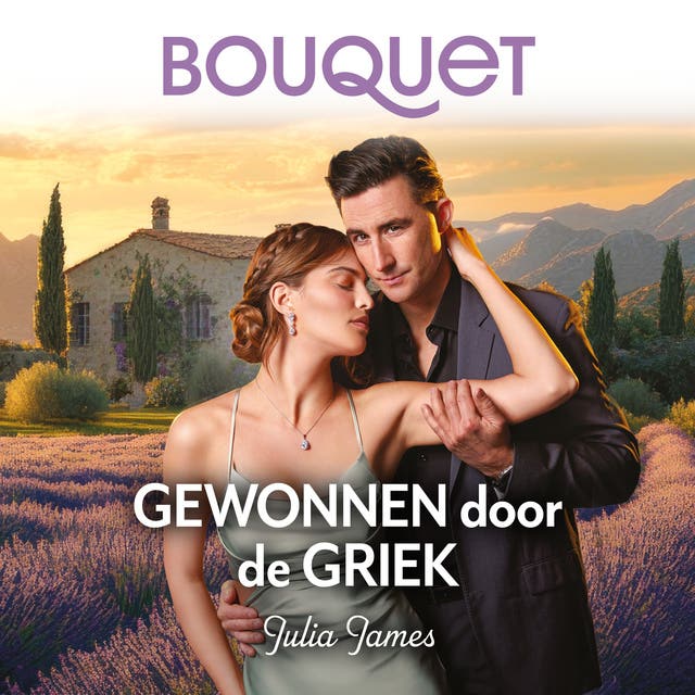 Gewonnen door de Griek – omslag van het luisterboek van Julia James