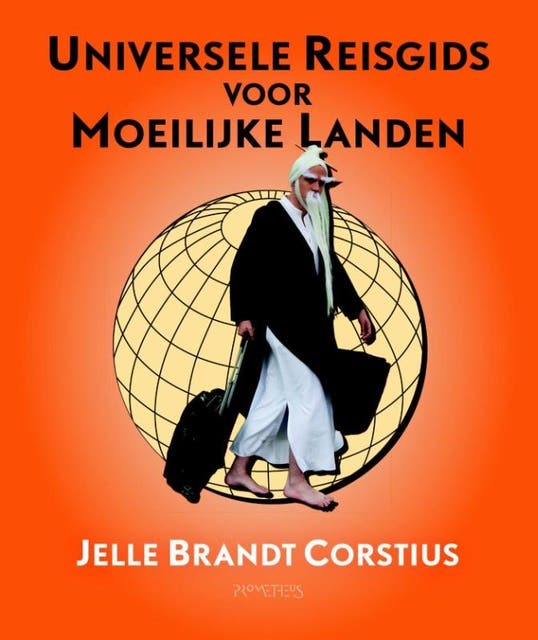 Universele reisgids voor moeilijke landen – omslag van het luisterboek van Jelle Brandt Corstius