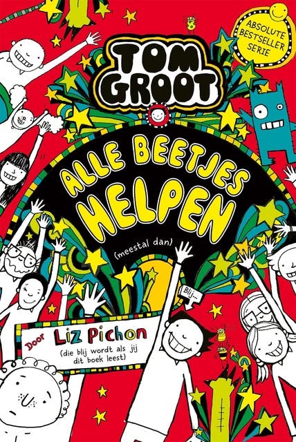 Alle beetjes helpen (meestal dan) – omslag van het luisterboek van Liz Pichon