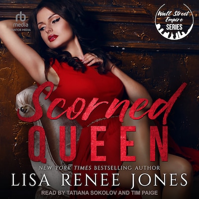 Scorned Queen – omslag til lydbogen af Lisa Renee Jones