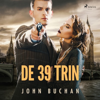 De 39 trin – omslag til lydbogen af John Buchan