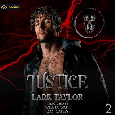 Justice – omslag til lydbogen af Lark Taylor