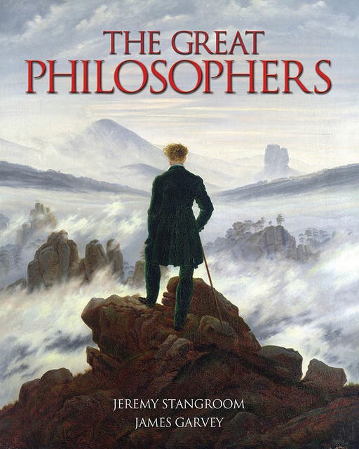 De Grote Filosofen – omslag van het luisterboek van James Garvey,Jeremy Stangroom