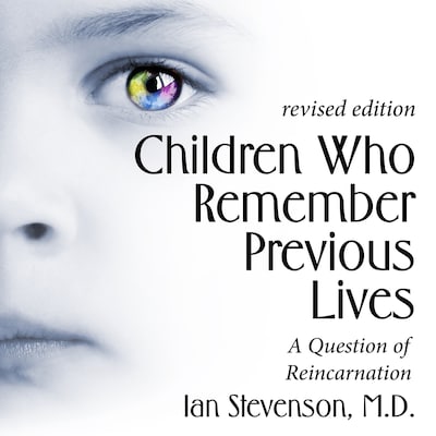 Children Who Remember Previous Lives – omslag til lydbogen af Ian Stevenson