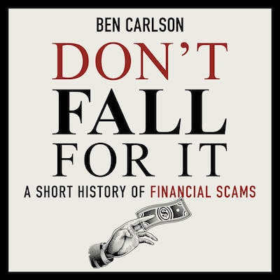 Don't Fall For It – omslag til lydbogen af Ben Carlson