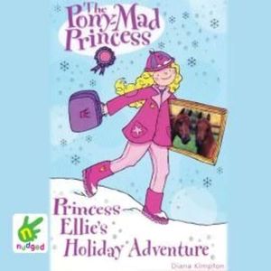 Princess Ellie's Holiday Adventure – okładka audiobooka, autor Diana Kimpton