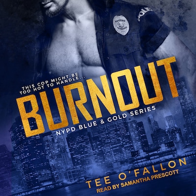 Burnout – omslag til lydbogen af Tee O'Fallon