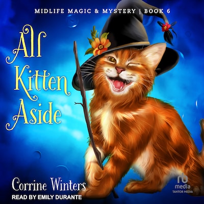 All Kitten Aside – omslag til lydbogen af Corrine Winters