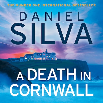 A Death in Cornwall – omslag til lydbogen af Daniel Silva
