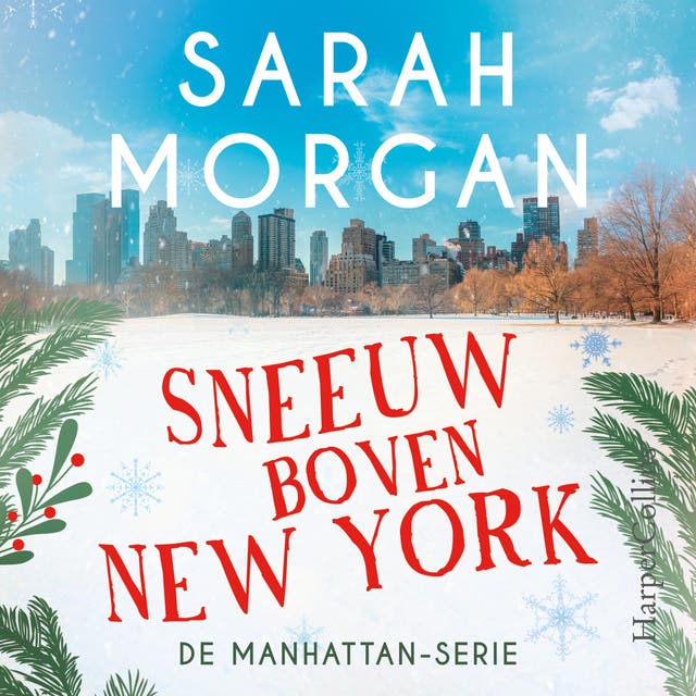 Sneeuw boven New York