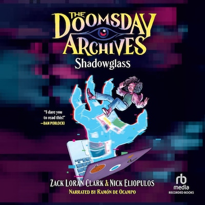 Shadowglass – omslag til lydbogen af Zack Loran Clark, Nick Eliopulos
