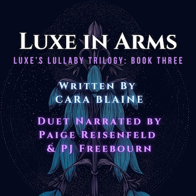 Luxe in Arms – omslag til lydbogen af Cara Blaine
