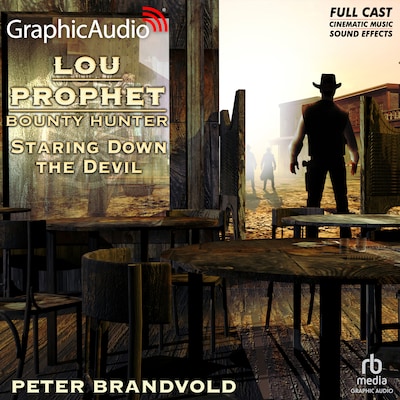 Staring Down the Devil [Dramatized Adaptation] – omslag til lydbogen af Peter Brandvold