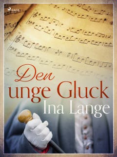 Den unge Gluck – omslag till ljudboken av Ina Lange