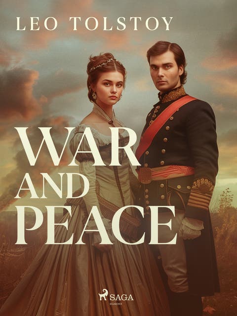 War and Peace – omslag til lydbogen af Lev Tolstoj