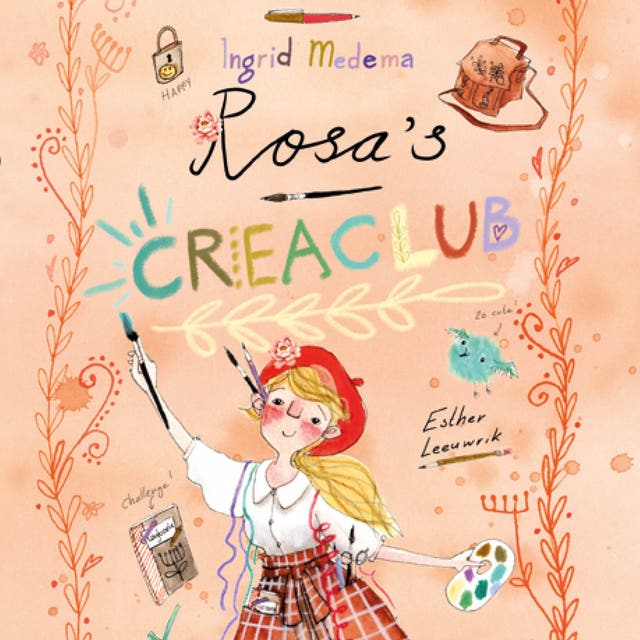 Rosa's creaclub – omslag van het luisterboek van Ingrid Medema