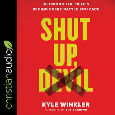 Shut Up, Devil – omslag til lydbogen af Kyle Winkler
