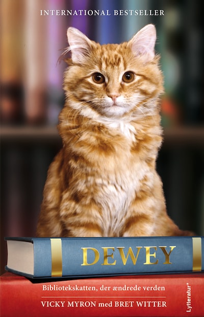 Dewey – omslag til lydbogen af Bret Witter med Vicky Myron