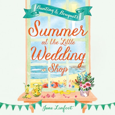 Summer at the Little Wedding Shop – omslag til lydbogen af Jane Linfoot