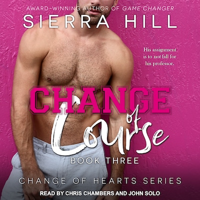 Change of Course – omslag til lydbogen af Sierra Hill