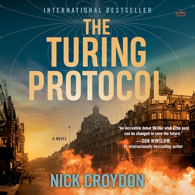 The Turing Protocol – omslag til lydbogen af Nick Croydon