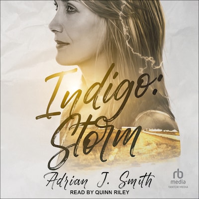 Indigo: Storm – omslag til lydbogen af Adrian J. Smith
