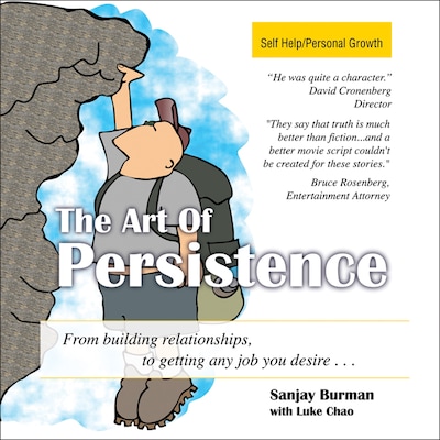 The Art of Persistence – omslag til lydbogen af Sanjay Burman, Luke Chao